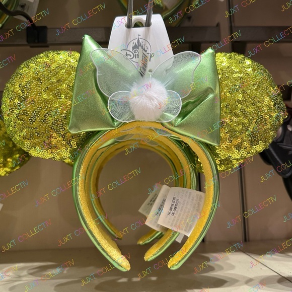 Disney Accessories - NWT Disney Parks Tinkerbell Minnie Ears Headband